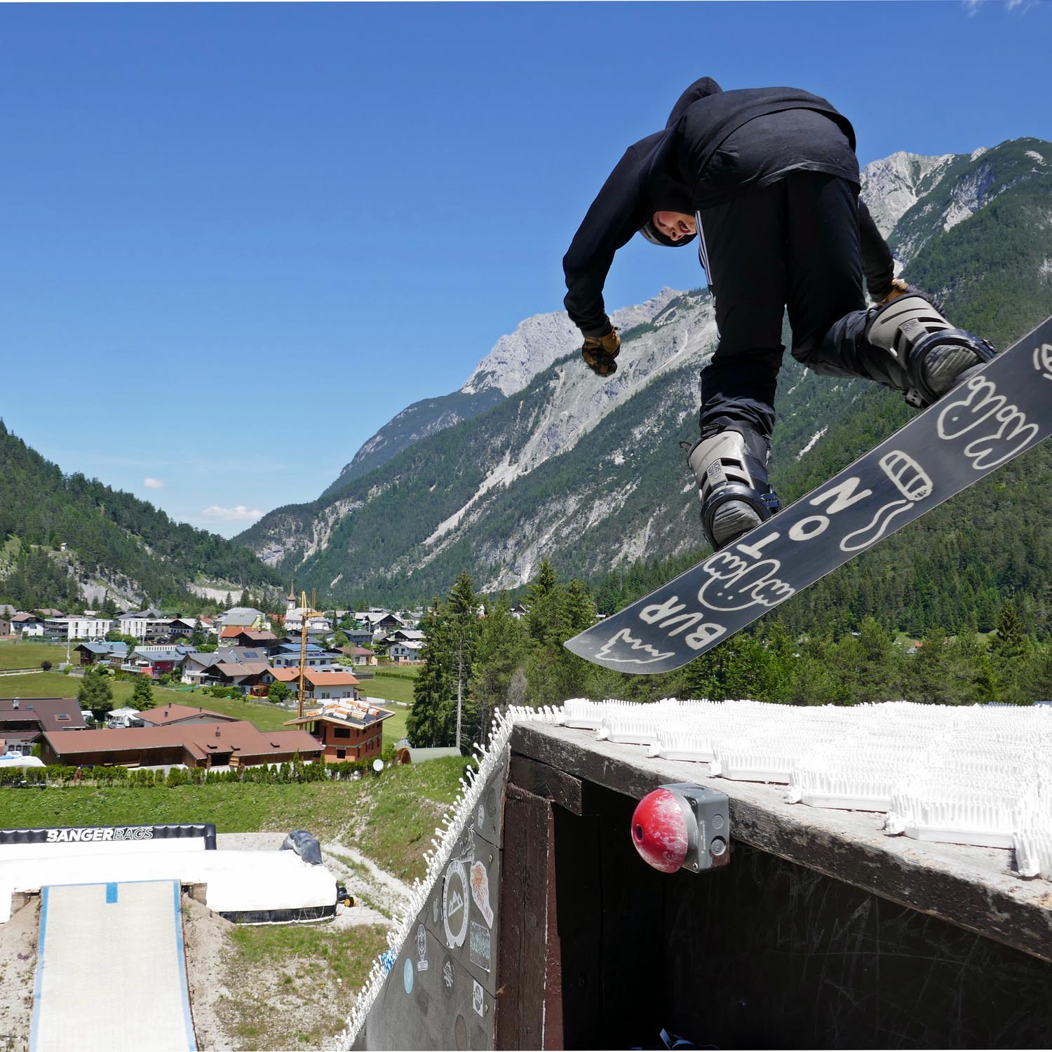 Bangerpark Jugend Camp bei Innsbruckfür Slopestyler und Parkfahrer