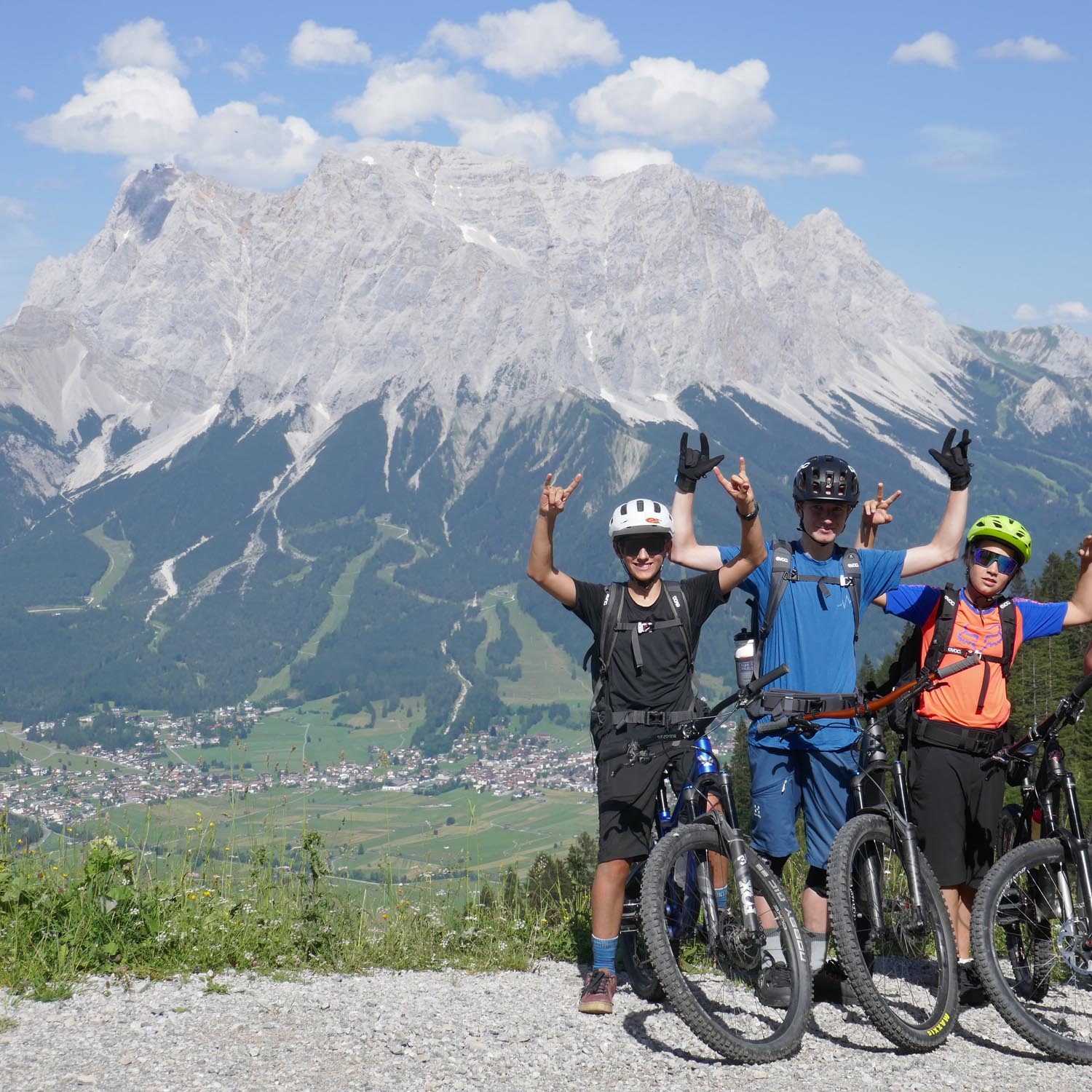 MTB Wochenende für Jugendliche in der Zugspitzarena