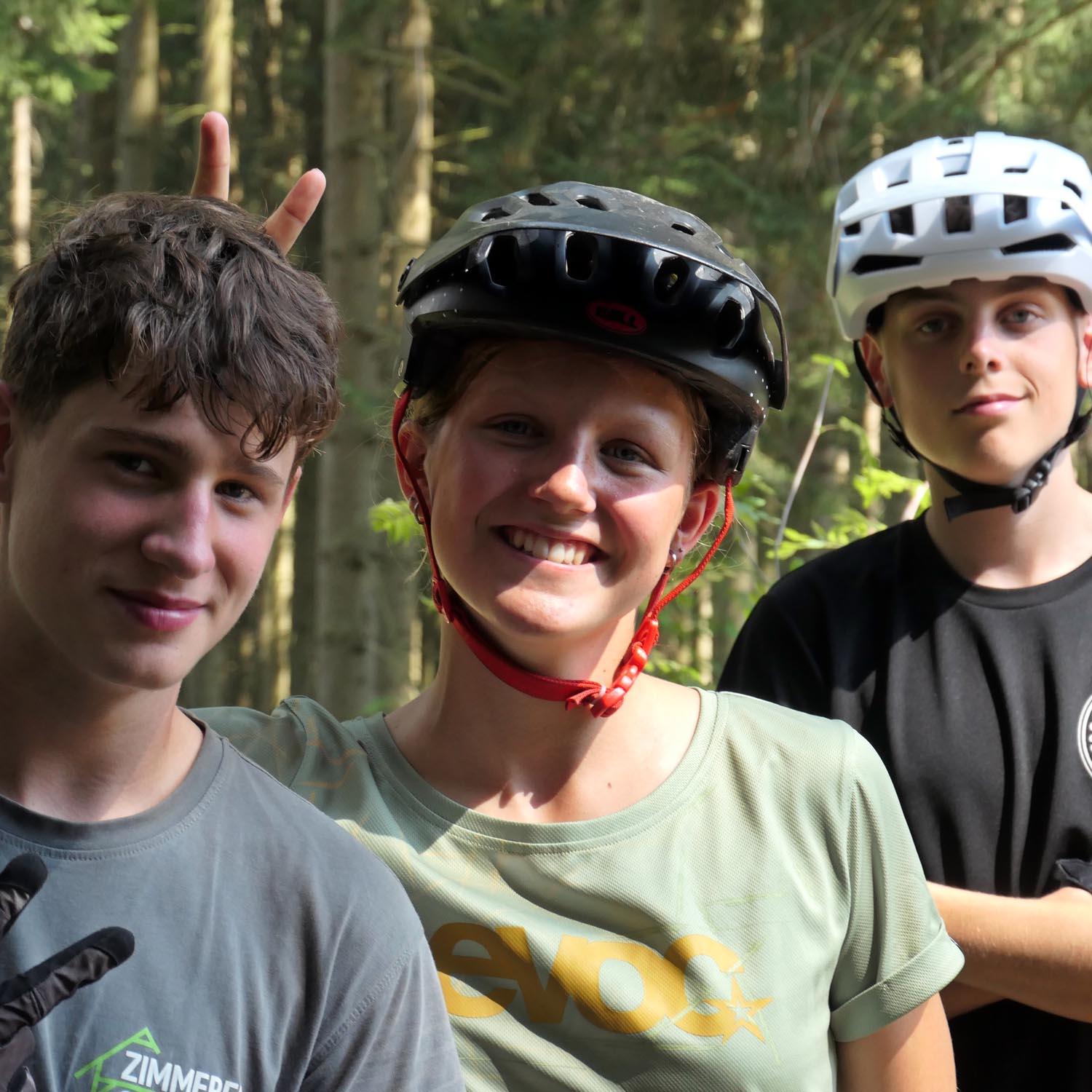 Mädels brauchen keine Jungs um Spaß zu haben. Mädchen Mountain-Bike Camp in Oberammergau. Girls only.