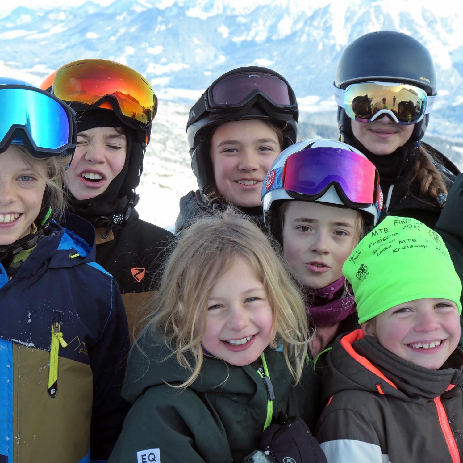 Skifreizeit für Kinder in den Weihnachtsferien im Allgäu