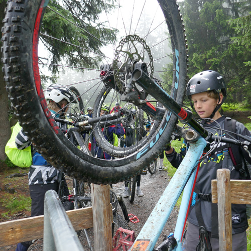 Mountain Bike Ferien für Kinder im Allgäu