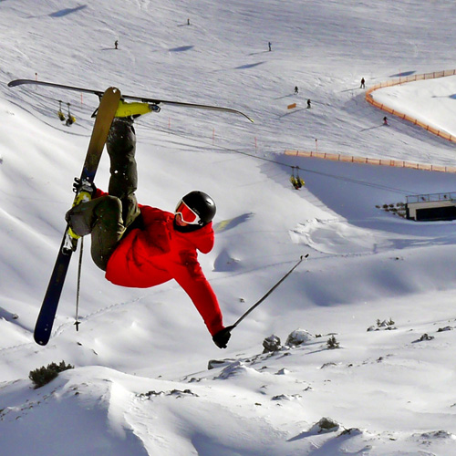 Jugendcamp Obertauern für Freerider und Parkfahrer in den Weihnachtsferien. Ski und Snowboard. 